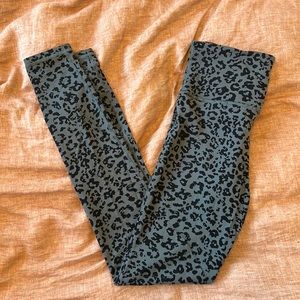 Athleta elation leopard high rise